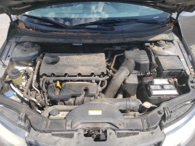 KNAFU6A24B5462159 - 2011 KIA FORTE KOUP EX GRAY photo 11