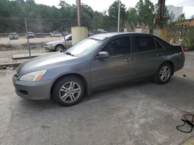 1HGCM56857A189293 - 2007 HONDA ACCORD EX GRAY photo 1