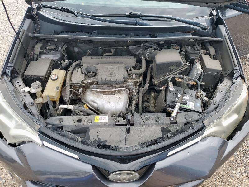 JTMWFREVXHJ131296 - 2017 TOYOTA RAV4 XLE 灰色 照片 12