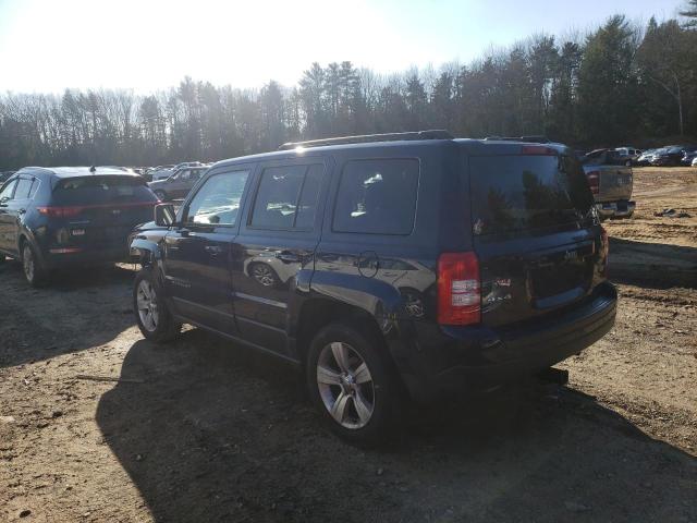 1C4NJRFB4ED766006 - 2014 JEEP PATRIOT LATITUDE BLUE photo 2