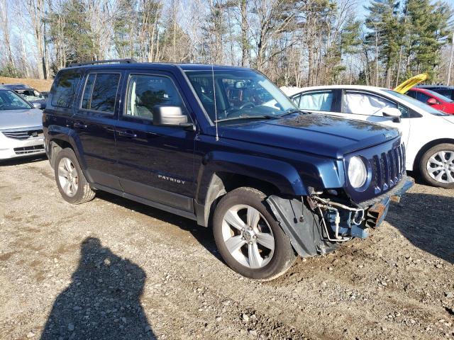 1C4NJRFB4ED766006 - 2014 JEEP PATRIOT LATITUDE BLUE photo 4