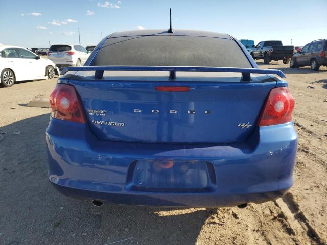 1C3CDZBG1EN153940 - 2014 DODGE AVENGER R/T BLUE photo 6