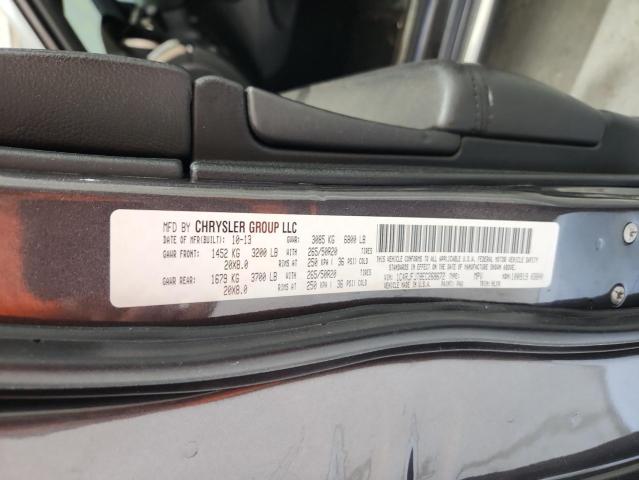 1C4RJFJT8EC268672 - 2014 JEEP GRAND CHER SUMMIT გრაფიტი ფოტო 13