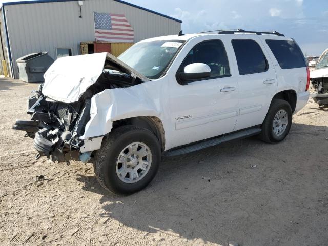 1GKS1CE00ER118976 - 2014 GMC YUKON SLT WHITE photo 1