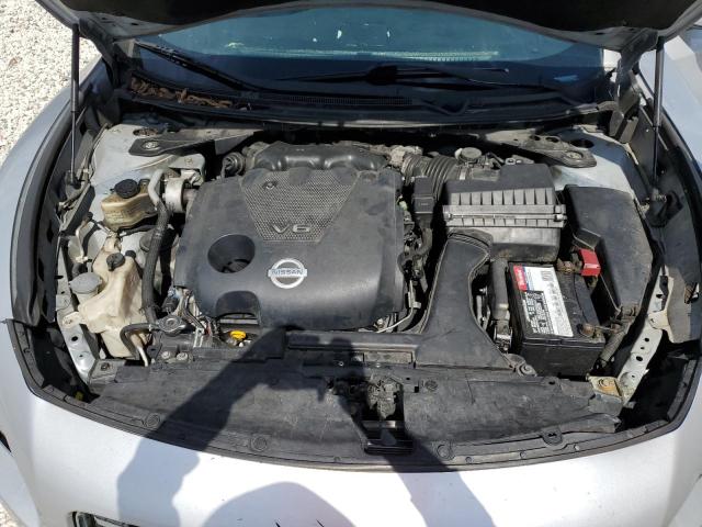 1N4AA5AP1BC810982 - 2011 NISSAN MAXIMA S 银色 照片 11