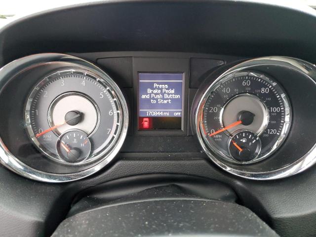 2C4RC1BG2ER409287 - 2014 CHRYSLER TOWN & COU TOURING შავი ფოტო 9