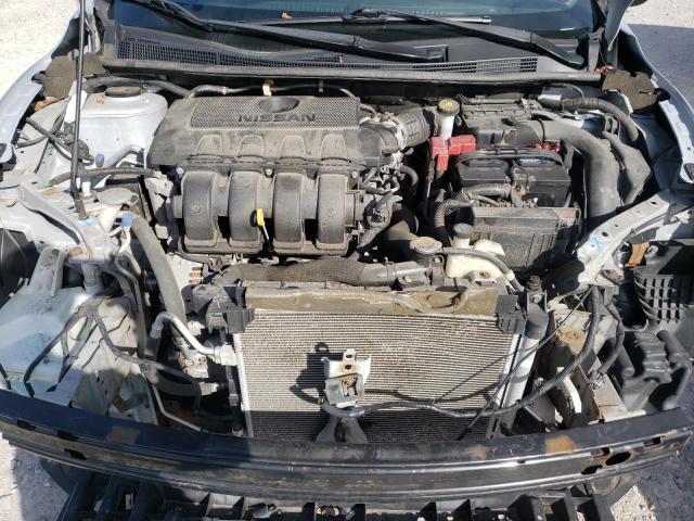 3N1AB7AP3GL667616 - 2016 NISSAN SENTRA S SILVER photo 11