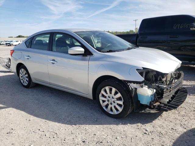 3N1AB7AP3GL667616 - 2016 NISSAN SENTRA S SILVER photo 4