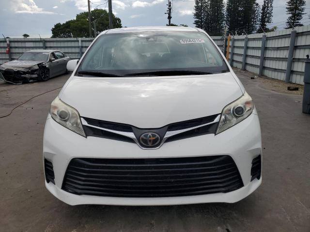 5TDKZ3DC1KS990709 - 2019 TOYOTA SIENNA LE Biały zdjęcie 5