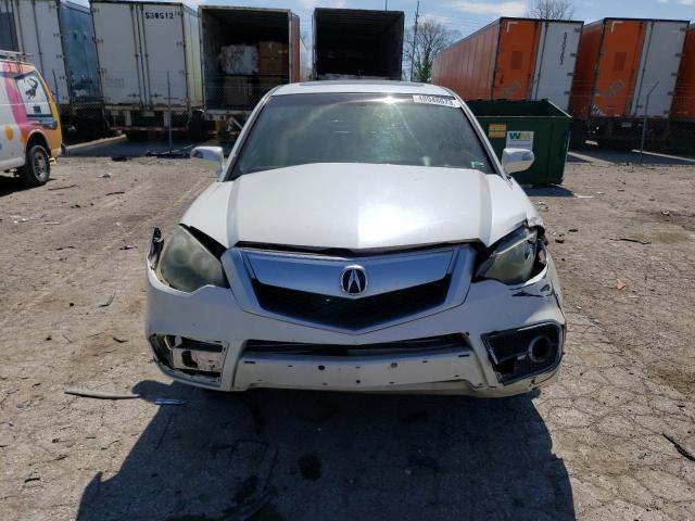 5J8TB2H21AA004127 - 2010 ACURA RDX WHITE photo 5