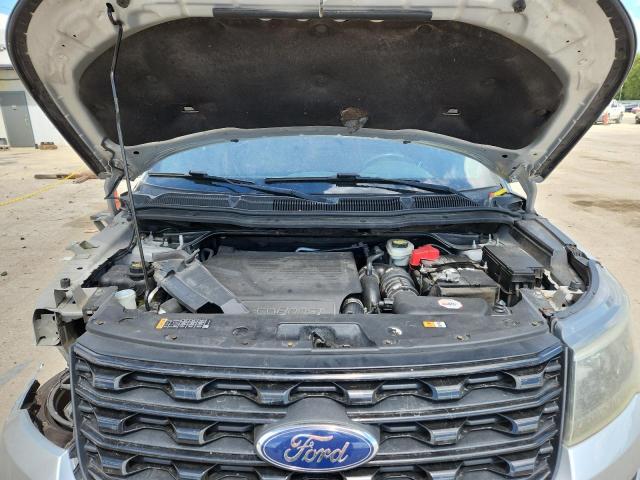 1FM5K8GT1GGC39844 - 2016 FORD EXPLORER SPORT SILVER photo 12