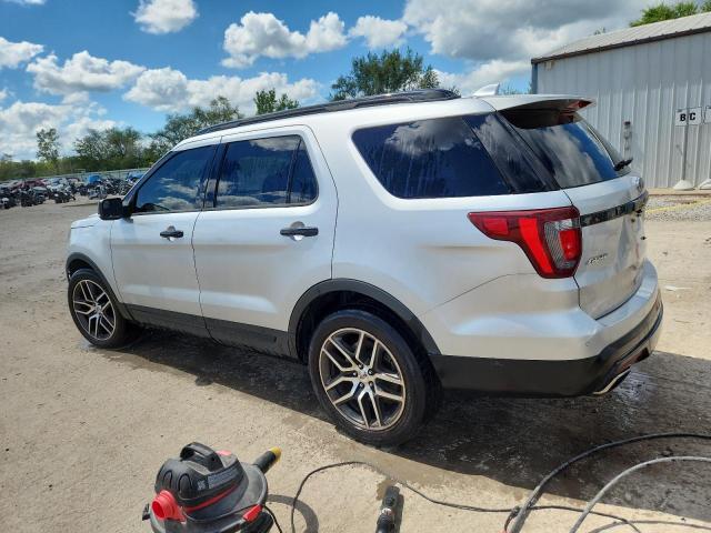 1FM5K8GT1GGC39844 - 2016 FORD EXPLORER SPORT SILVER photo 2