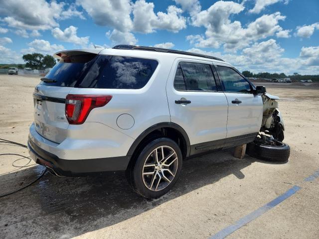 1FM5K8GT1GGC39844 - 2016 FORD EXPLORER SPORT SILVER photo 3