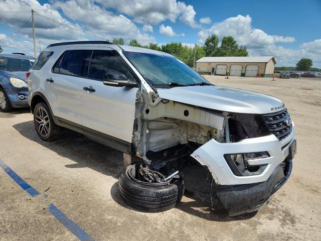1FM5K8GT1GGC39844 - 2016 FORD EXPLORER SPORT SILVER photo 4
