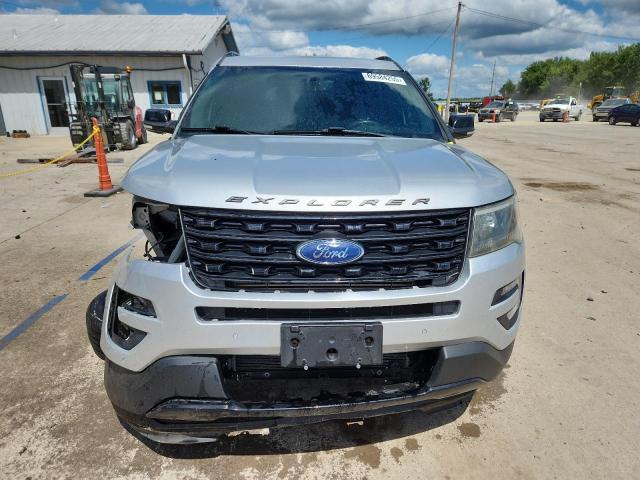 1FM5K8GT1GGC39844 - 2016 FORD EXPLORER SPORT SILVER photo 5