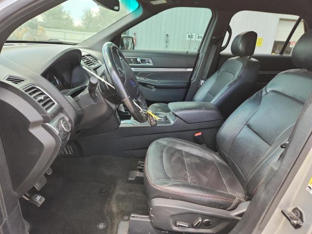 1FM5K8GT1GGC39844 - 2016 FORD EXPLORER SPORT SILVER photo 7
