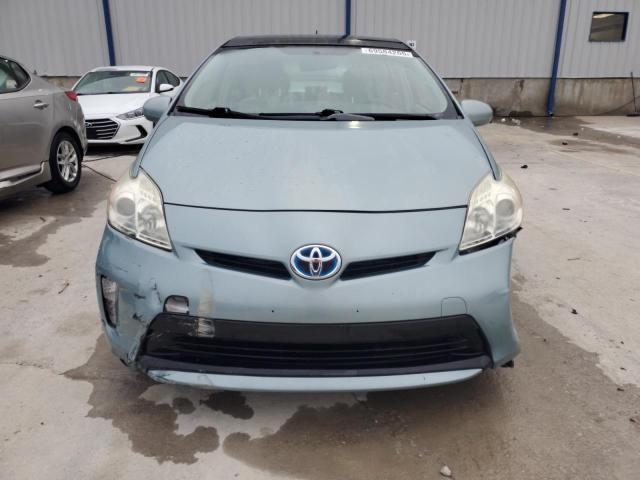 JTDKN3DU7D5657332 - 2013 TOYOTA PRIUS TEAL photo 5