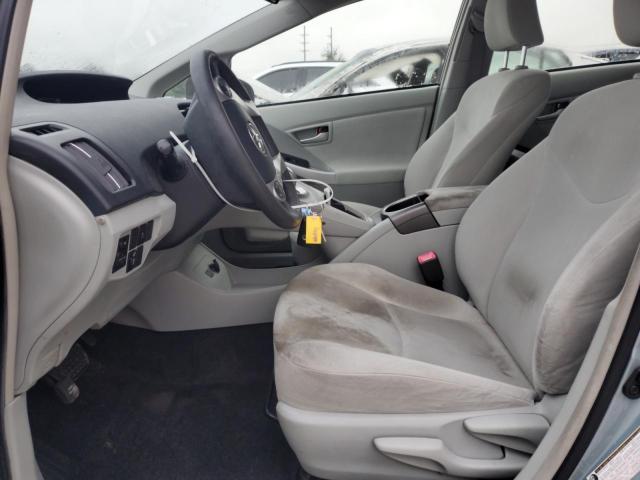 JTDKN3DU7D5657332 - 2013 TOYOTA PRIUS TEAL photo 7