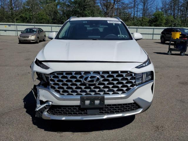 5NMS2DAJ4MH324768 - 2021 HYUNDAI SANTA FE SEL WHITE photo 5
