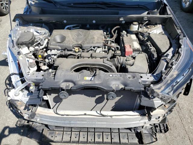 2T3G1RFV1MC226635 - 2021 TOYOTA RAV4 LE SILVER photo 12