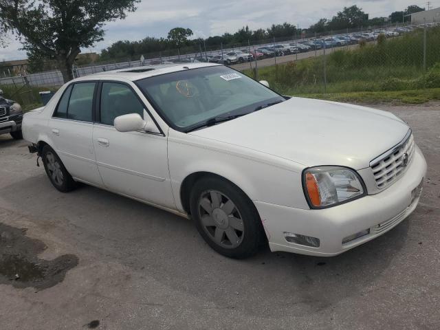 1G6KF57905U252276 - 2005 CADILLAC DEVILLE DTS CREAM photo 4