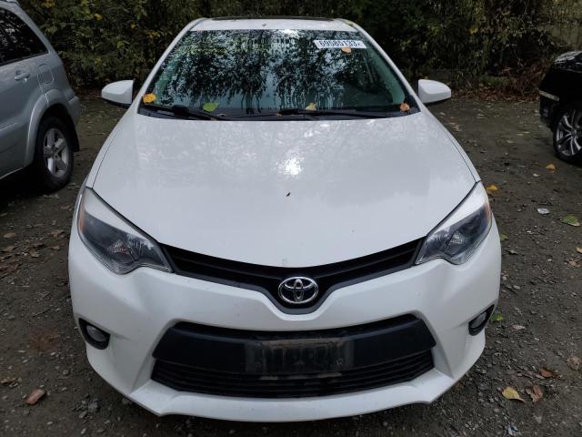 5YFBPRHE3EP074311 - 2014 TOYOTA COROLLA ECO WHITE photo 5