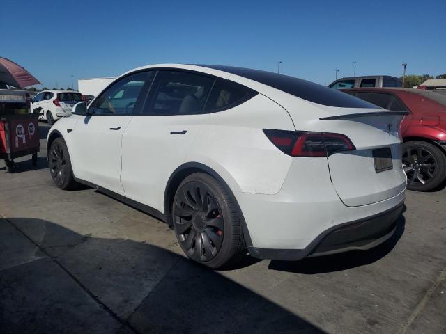 7SAYGDEF5NF317822 - 2022 TESLA MODEL Y თეთრი ფოტო 2