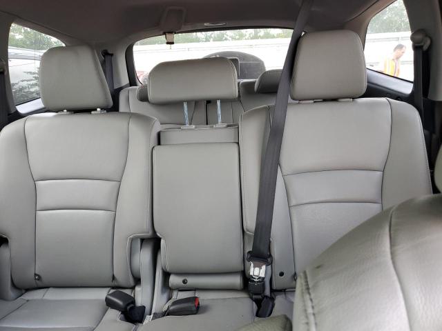 5FNYF6H58HB050839 - 2017 HONDA PILOT EXL BLUE photo 10