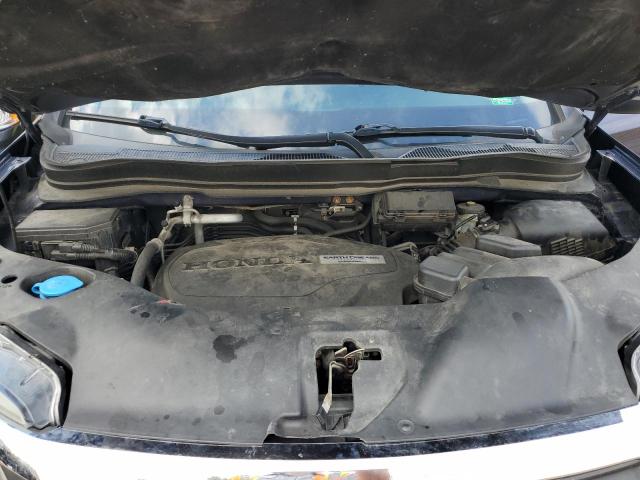 5FNYF6H58HB050839 - 2017 HONDA PILOT EXL BLUE photo 12