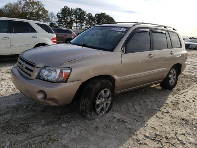 JTEGP21A240023861 - 2004 TOYOTA HIGHLANDER Qızıl foto 1