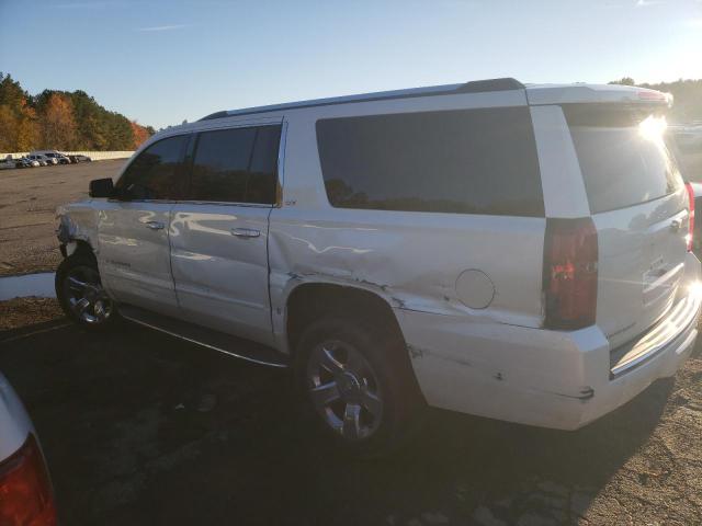 1GNSCKKC1FR725346 - 2015 CHEVROLET SUBURBAN C1500 LTZ WHITE photo 2