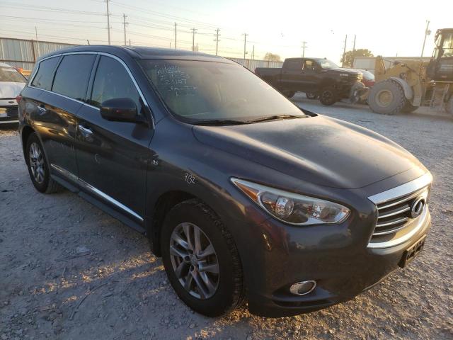 5N1AL0MN2EC545829 - 2014 INFINITI QX60 GRAY photo 4