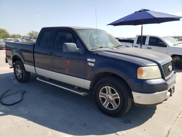 1FTRX12WX5NB29657 - 2005 FORD F150 ლურჯი ფოტო 4