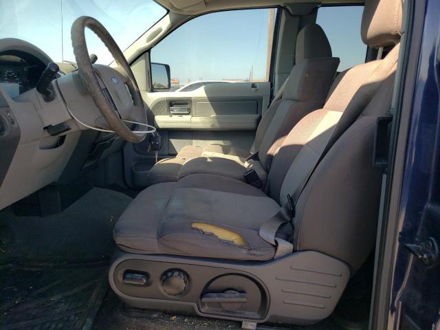 1FTRX12WX5NB29657 - 2005 FORD F150 ლურჯი ფოტო 7