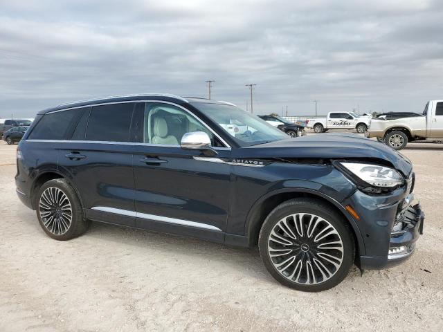 5LM5J9XCXNGL18691 - 2022 LINCOLN AVIATOR BLACK LABEL BLUE photo 4