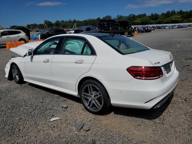 WDDHF8JB9EB053376 - 2014 MERCEDES-BENZ E 350 4MATIC WHITE photo 2