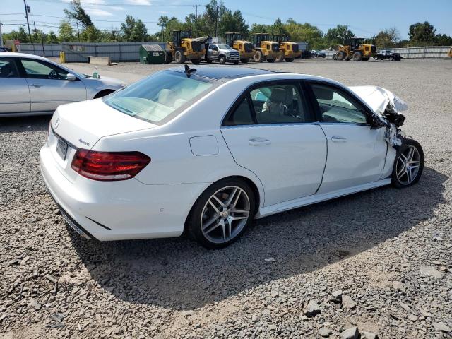 WDDHF8JB9EB053376 - 2014 MERCEDES-BENZ E 350 4MATIC WHITE photo 3
