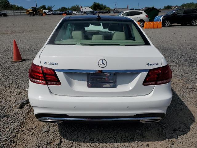 WDDHF8JB9EB053376 - 2014 MERCEDES-BENZ E 350 4MATIC WHITE photo 6