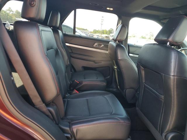 1FM5K8GT7JGB83383 - 2018 FORD EXPLORER SPORT ბურგუნდია ფოტო 11