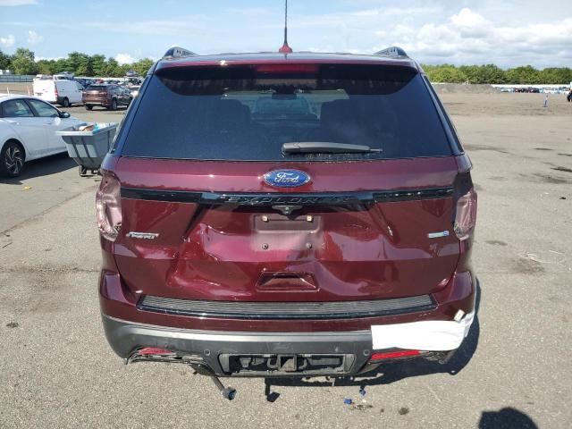 1FM5K8GT7JGB83383 - 2018 FORD EXPLORER SPORT ბურგუნდია ფოტო 6