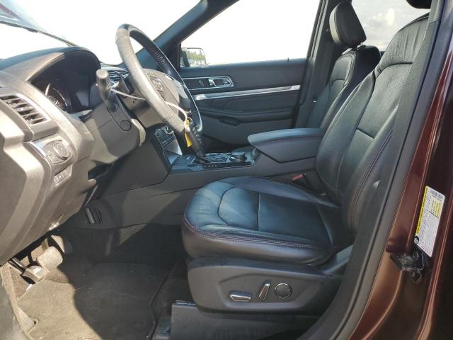 1FM5K8GT7JGB83383 - 2018 FORD EXPLORER SPORT ბურგუნდია ფოტო 7