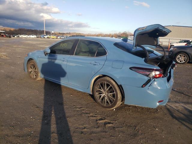 4T1G11AK9PU080026 - 2023 TOYOTA CAMRY SE NIGHT SHADE BLUE photo 2