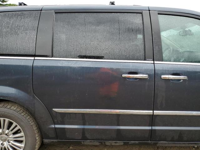 2C4RC1CG4ER107434 - 2014 CHRYSLER TOWN & COU TOURING L BLUE photo 11