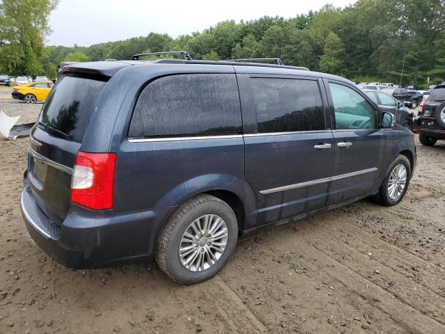 2C4RC1CG4ER107434 - 2014 CHRYSLER TOWN & COU TOURING L BLUE photo 3