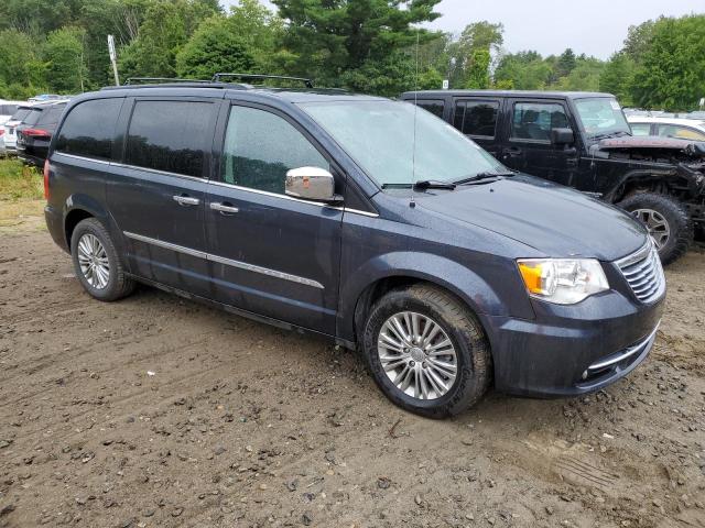 2C4RC1CG4ER107434 - 2014 CHRYSLER TOWN & COU TOURING L BLUE photo 4