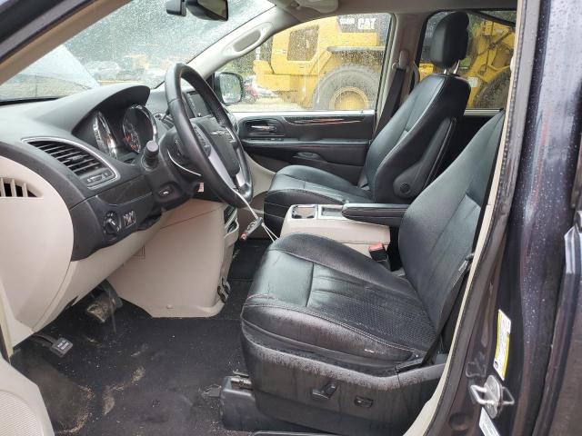 2C4RC1CG4ER107434 - 2014 CHRYSLER TOWN & COU TOURING L BLUE photo 7