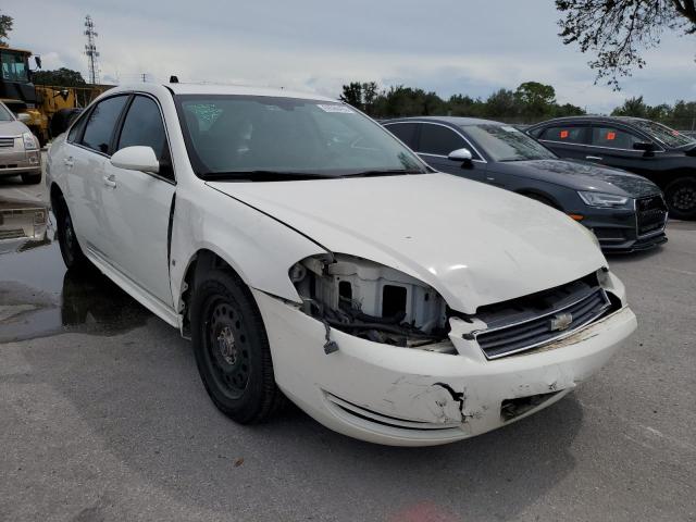 2G1WS57M291274577 - 2009 CHEVROLET IMPALA POLICE WHITE photo 4