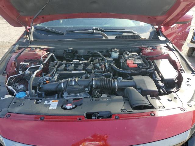 1HGCV1F36KA131387 - 2019 HONDA ACCORD SPORT Czerwony zdjęcie 11
