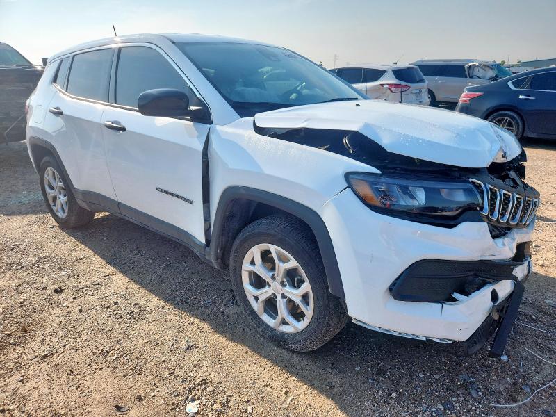 3C4NJDANXRT175540 - 2024 JEEP COMPASS SPORT Biały zdjęcie 4