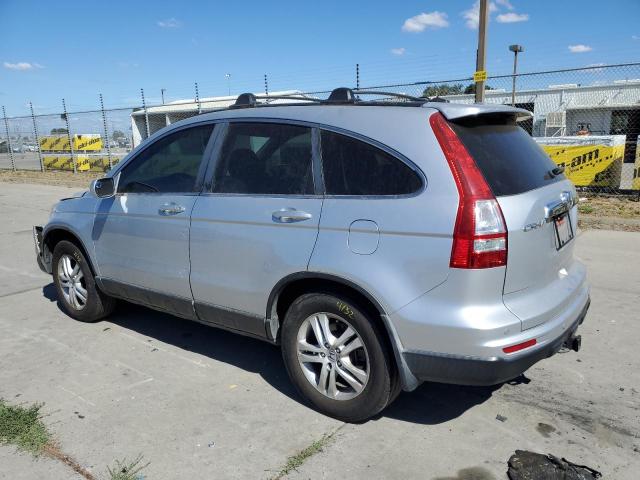 5J6RE3H7XBL024829 - 2011 HONDA CR-V EXL SILVER photo 2